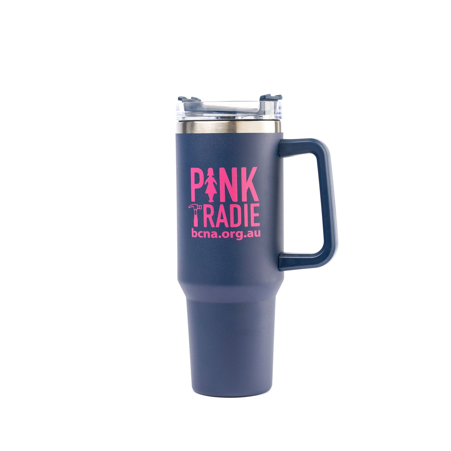 Drink bottle - Pink Tradie - 1200ml | BCNA Pink Sports Day