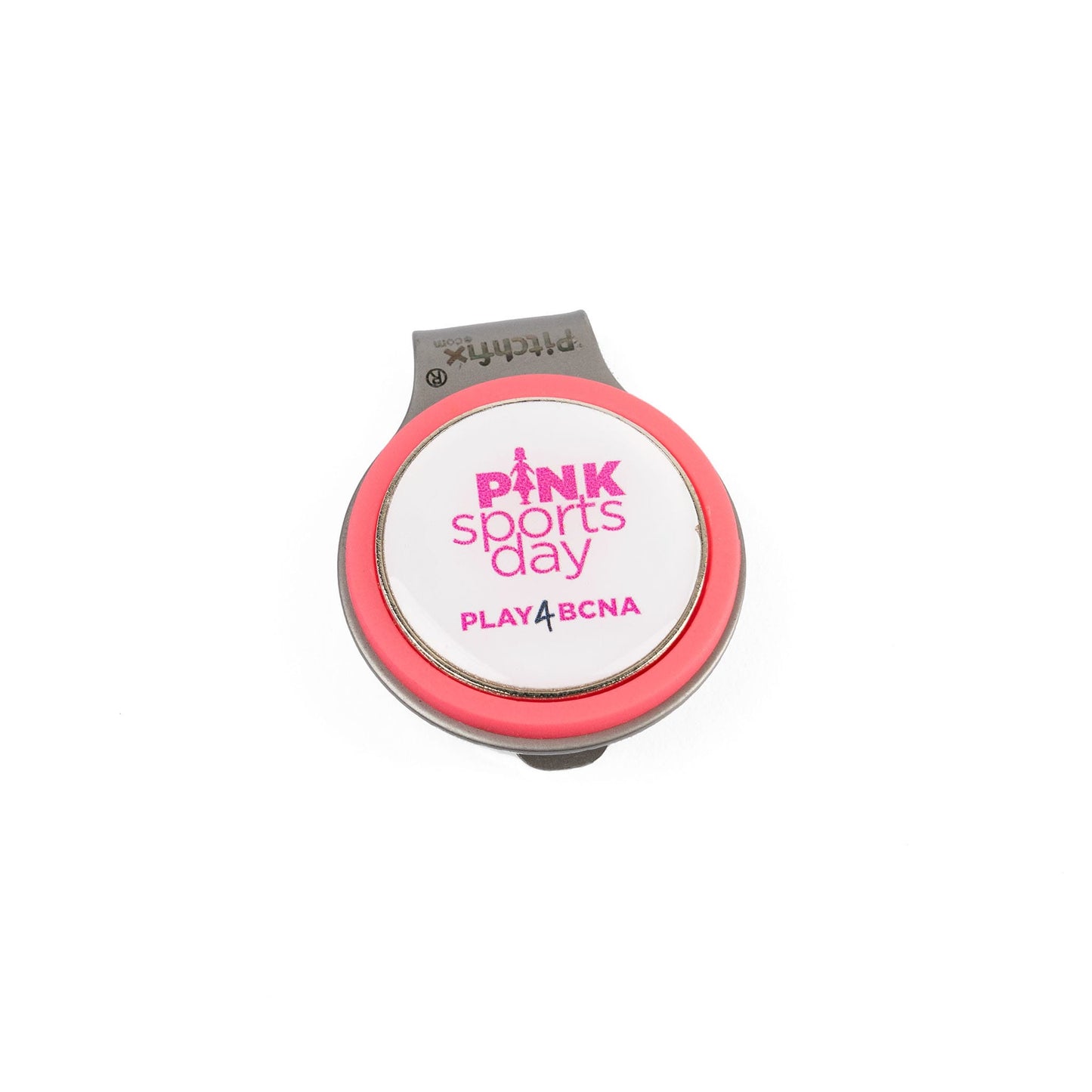 PLAY4BCNA hat clip & ball marker | BCNA Pink Sports Day