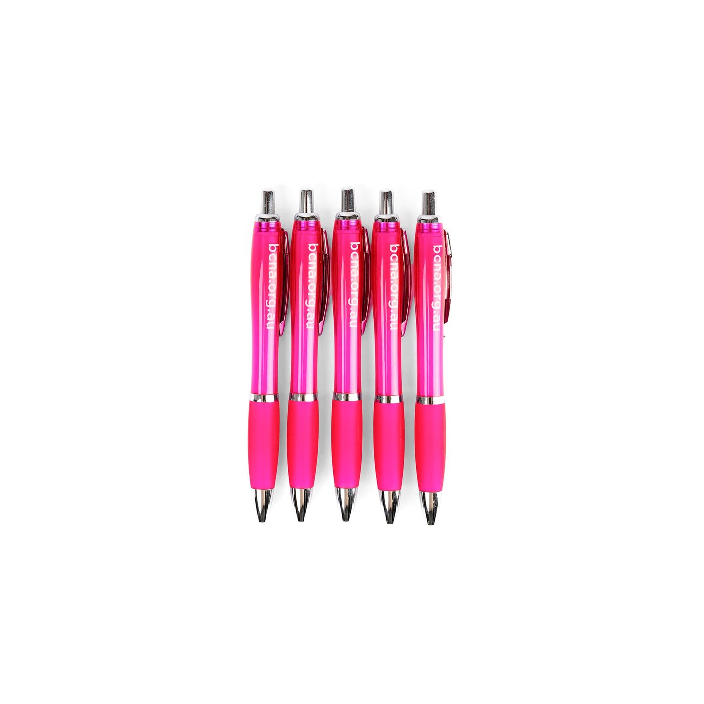 Pink Lady pens | BCNA Pink Sports Day