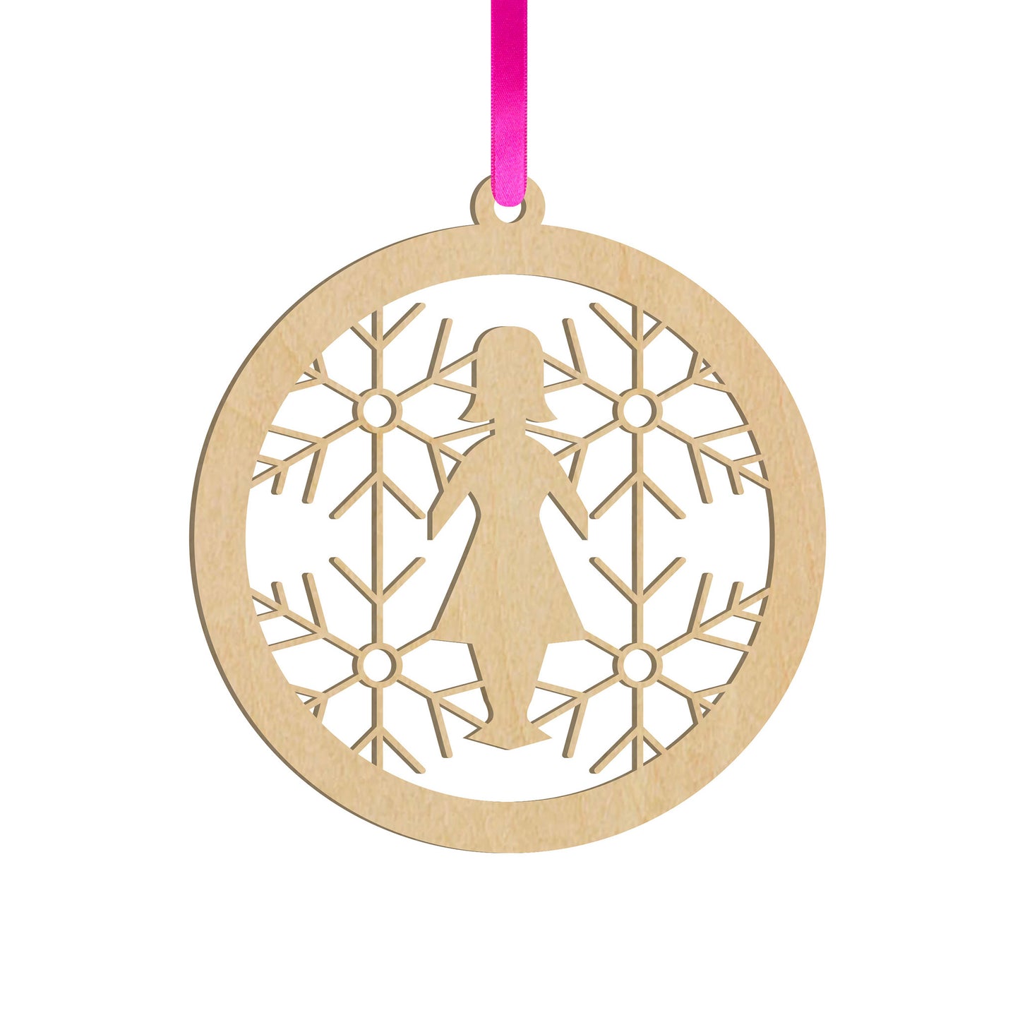 Handcrafted Christmas tree ornament