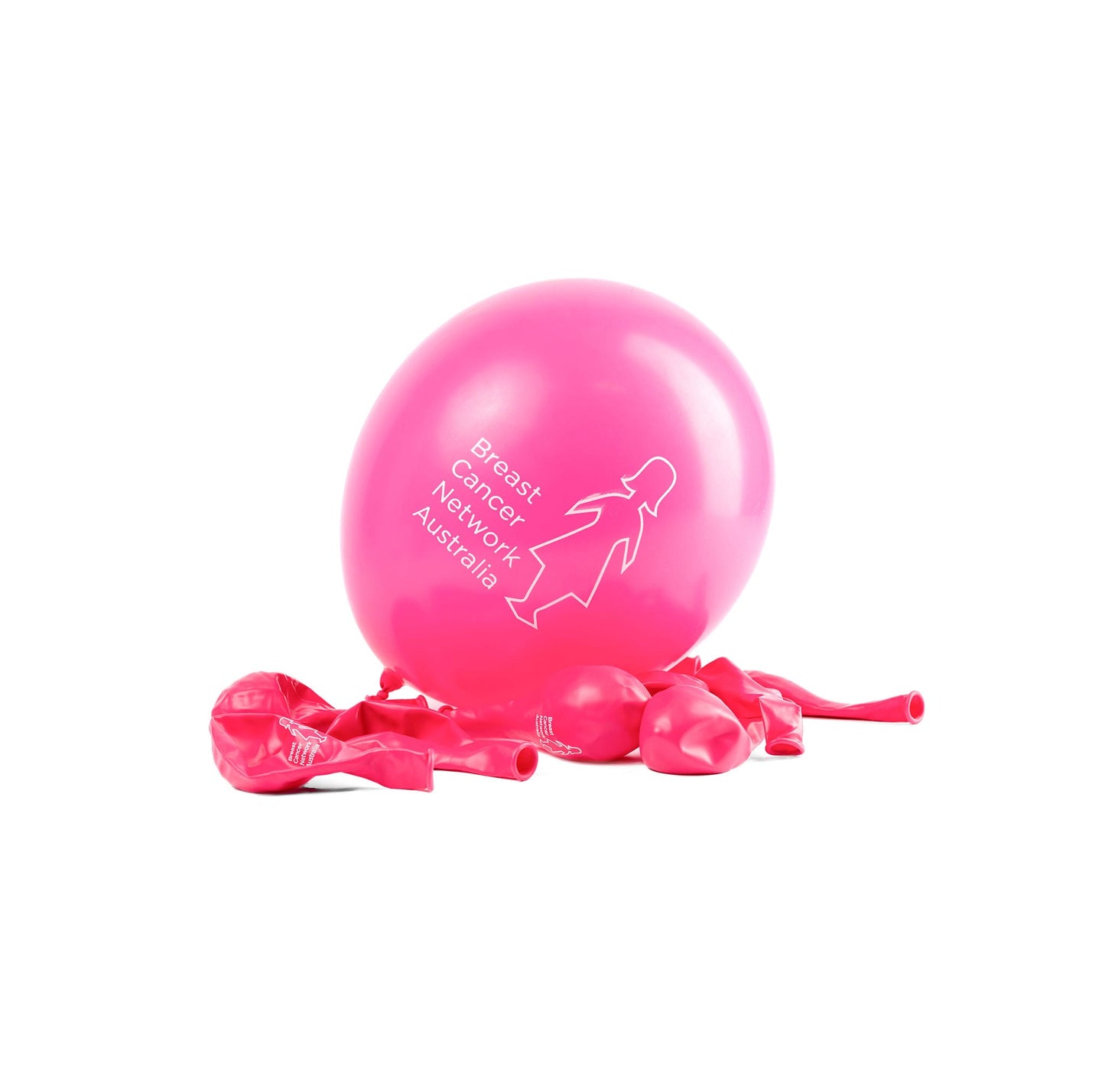 BCNA hot pink balloons - pack of 10 | BCNA Pink Sports Day