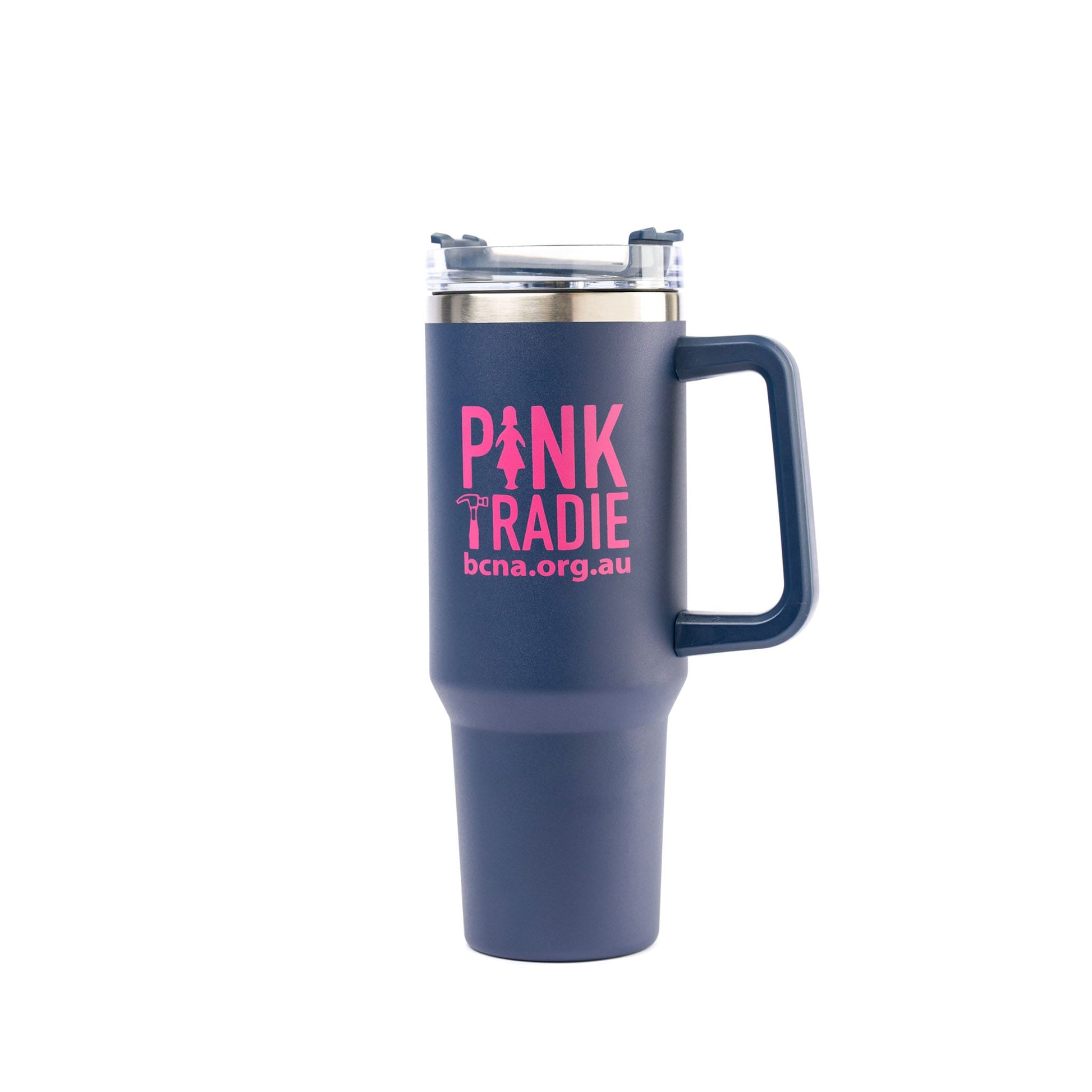 Drink bottle - Pink Tradie - 1200ml | BCNA Pink Sports Day