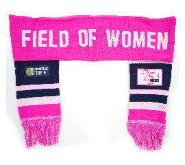 Field of Women x BCNA Winter Scarf | BCNA Pink Sports Day