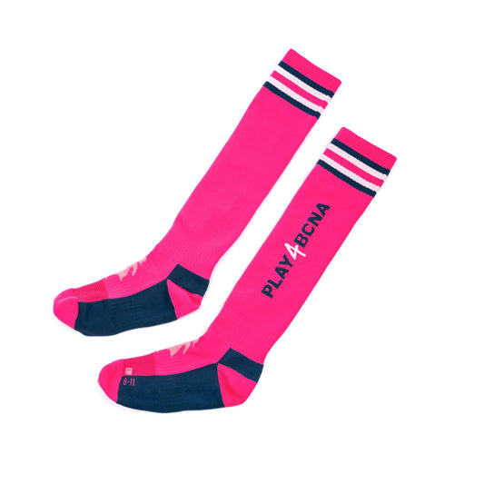 Knee high socks - PLAY4BCNA | BCNA Pink Sports Day