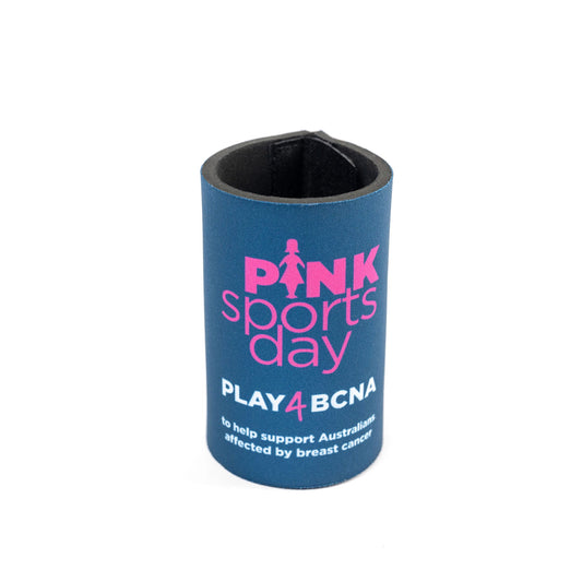 PLAY4BCNA stubby holder | BCNA Pink Sports Day