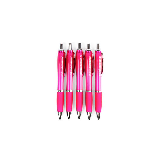 Pink Lady pens | BCNA Pink Sports Day