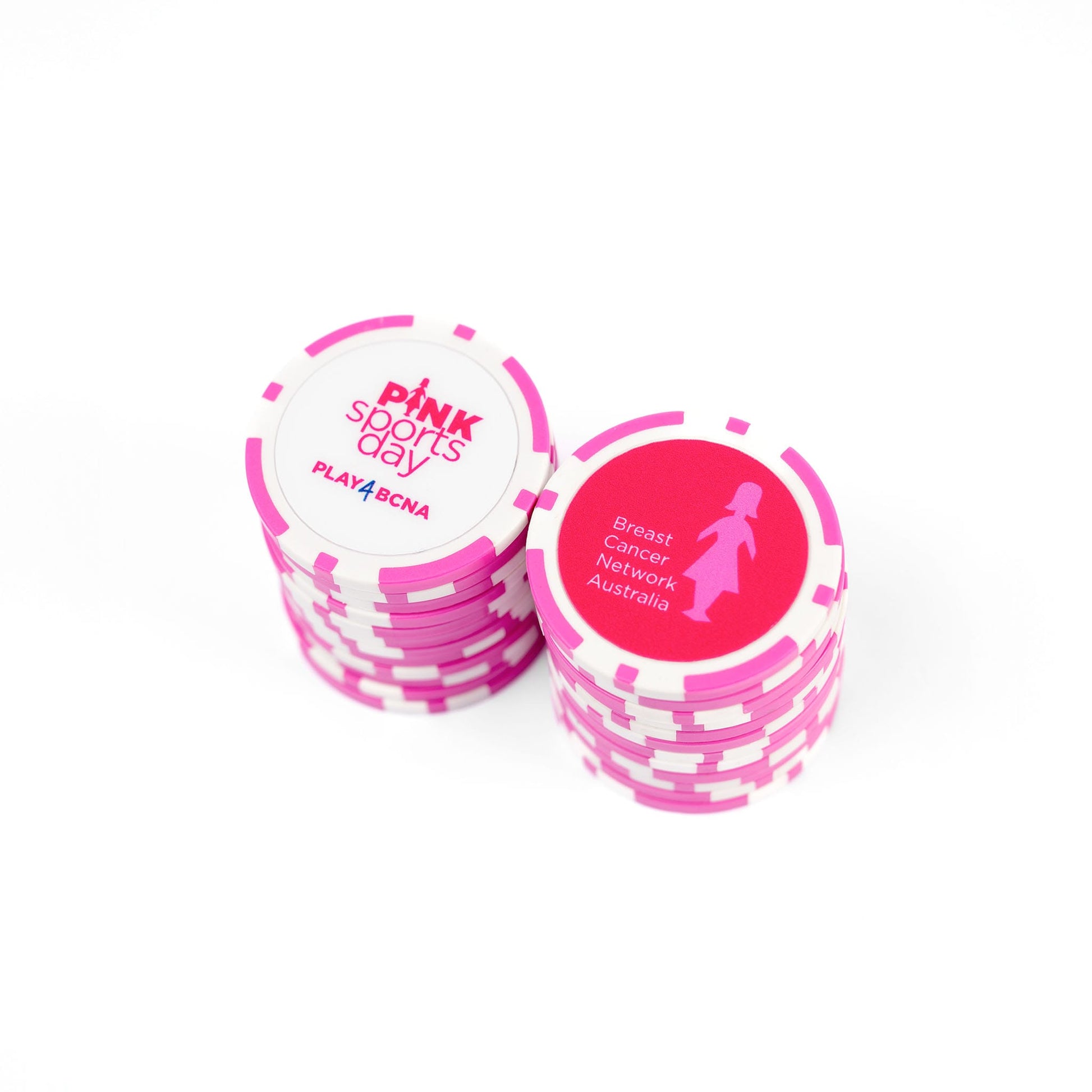 Poker chip/ball marker | BCNA Pink Sports Day