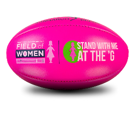 Sherrin AFL football: Limited edition | BCNA Pink Sports Day