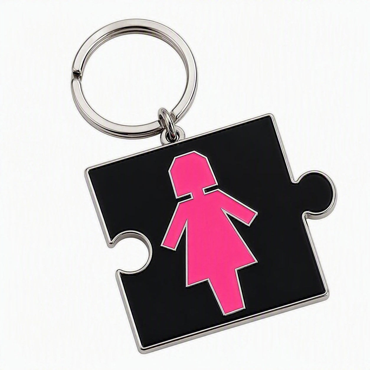 Black Bianca keyring