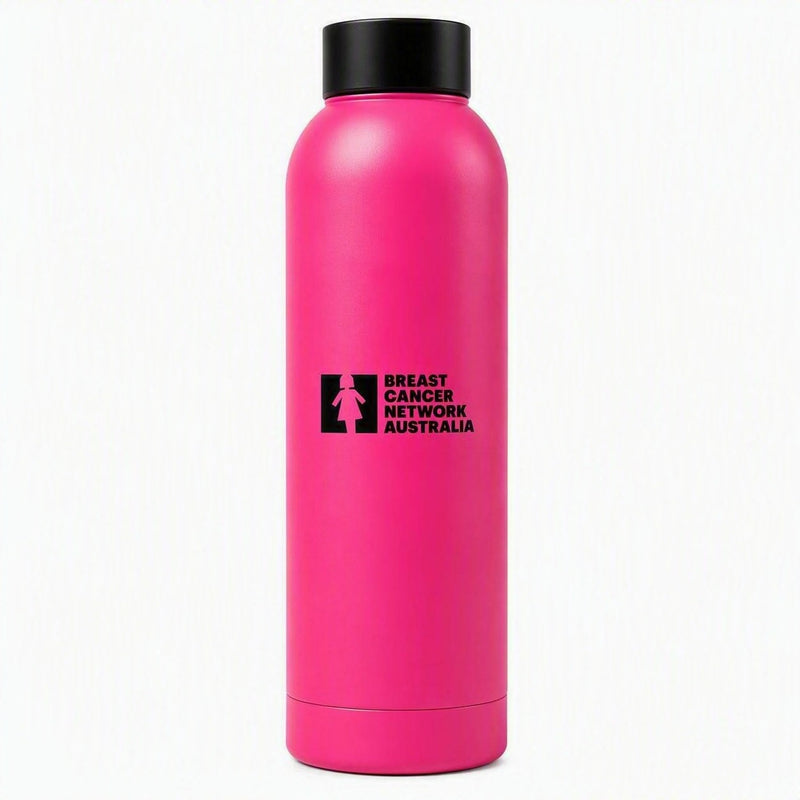 Pink drink bottle