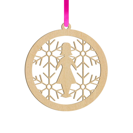 Handcrafted Christmas tree ornament